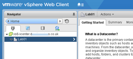vCSA with IP Address